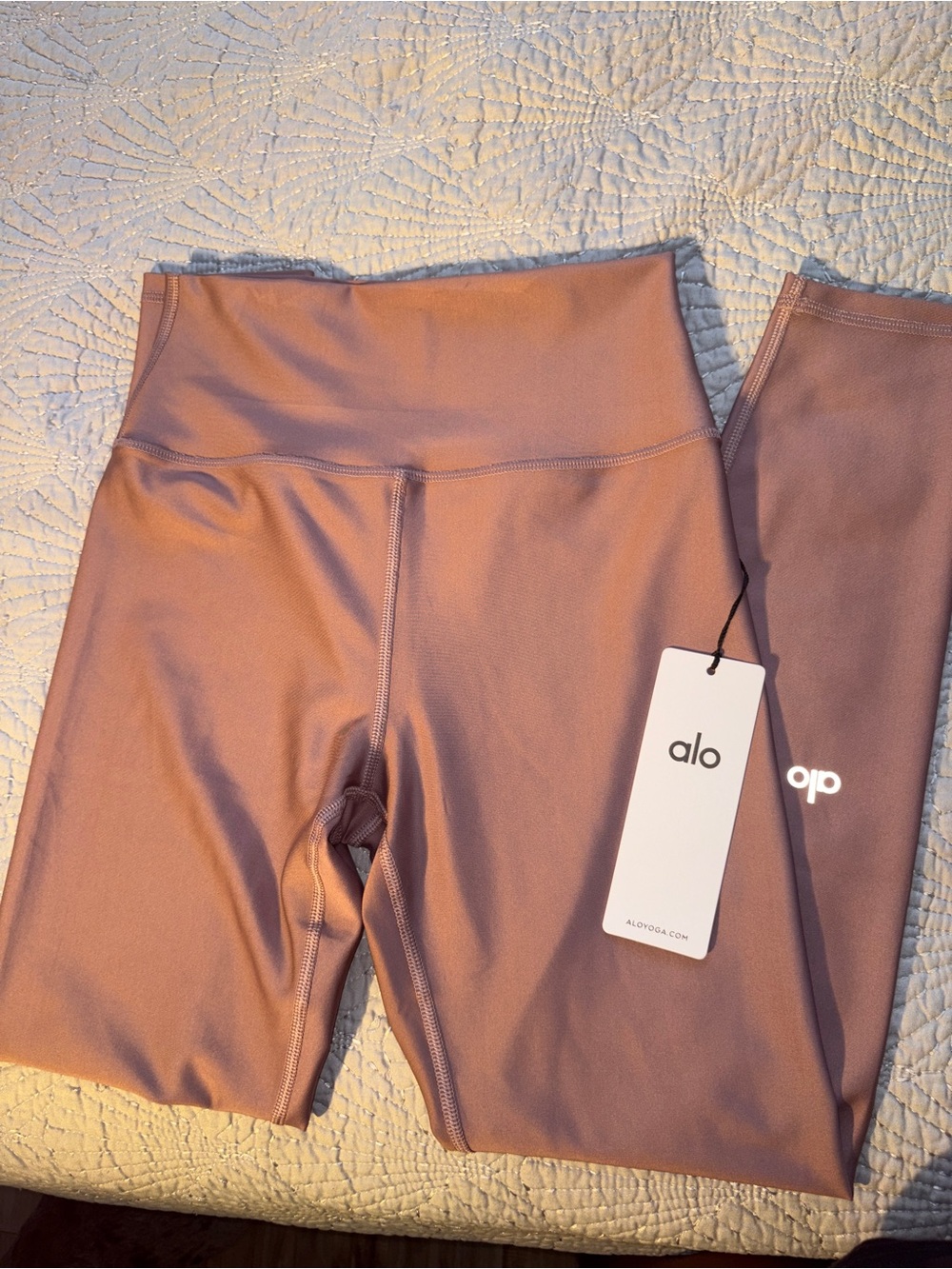 Alo Yoga High-Waist Women’s Leggings in Mushroom Color